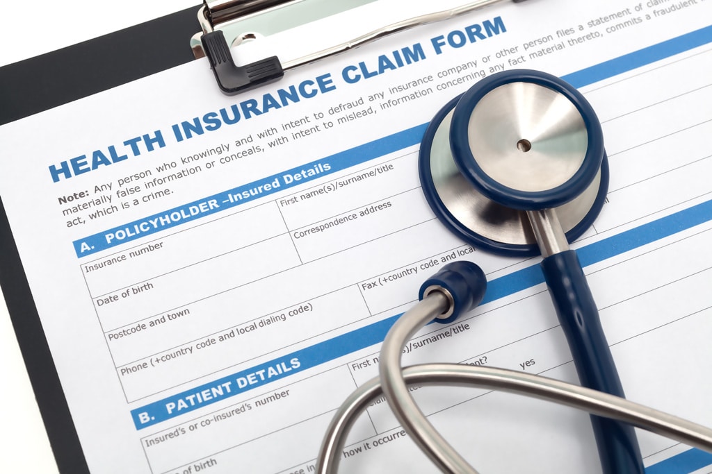 nov health insurance claim