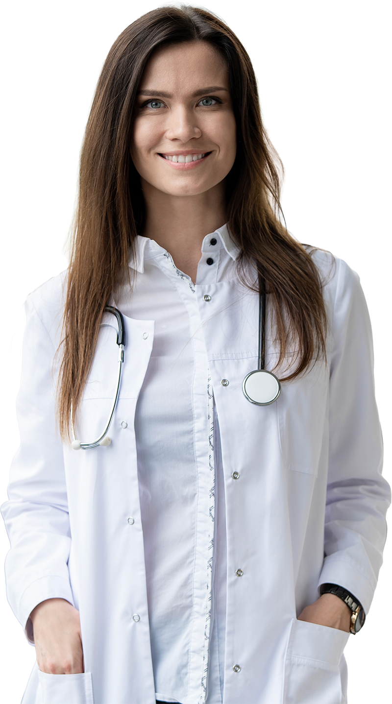 smiling female doctor