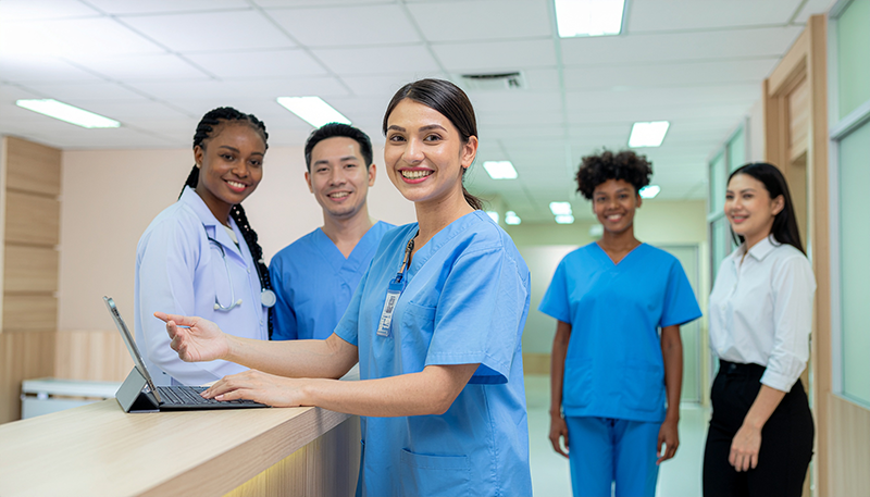 Small Medical Office Team
